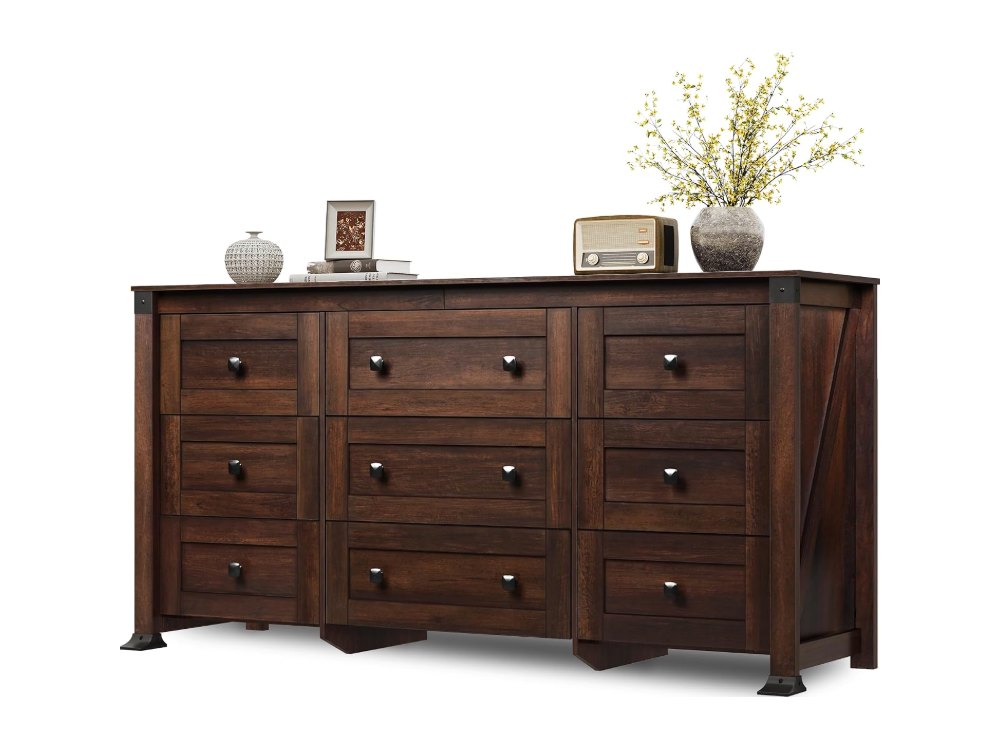 Brown Dresser for Bedroom