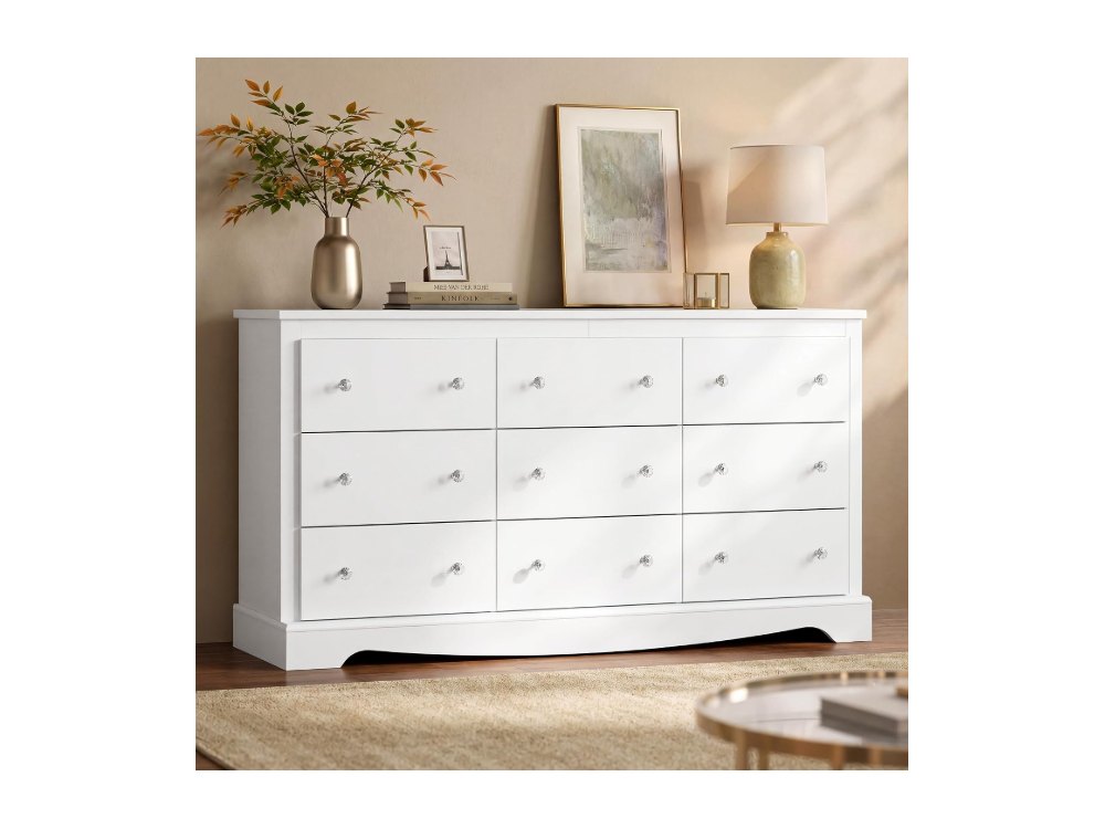 WLIVE 63" Dresser for Bedroom