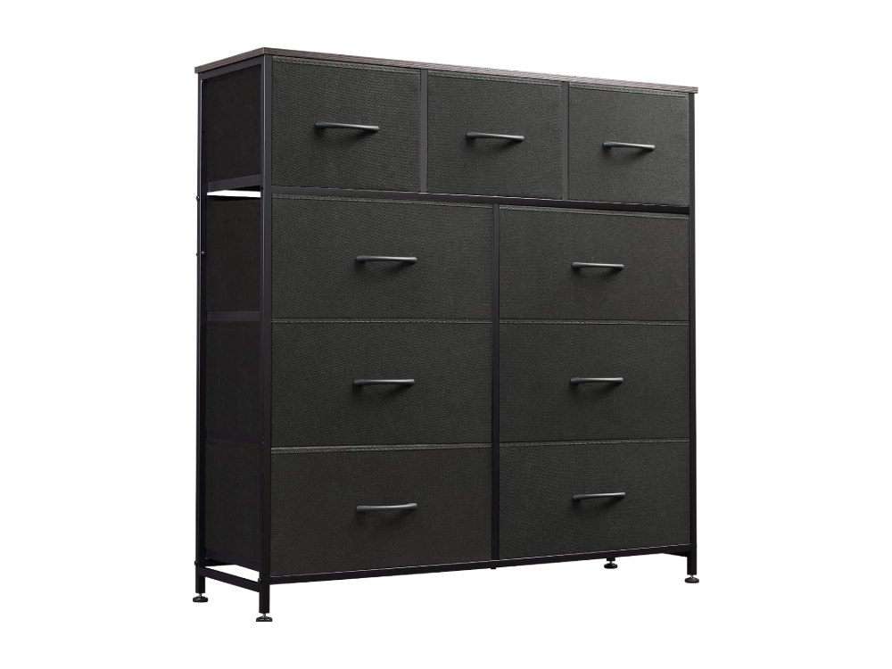WLIVE 9-Drawer Dresser Fabric Storage Tower for Bedroom
