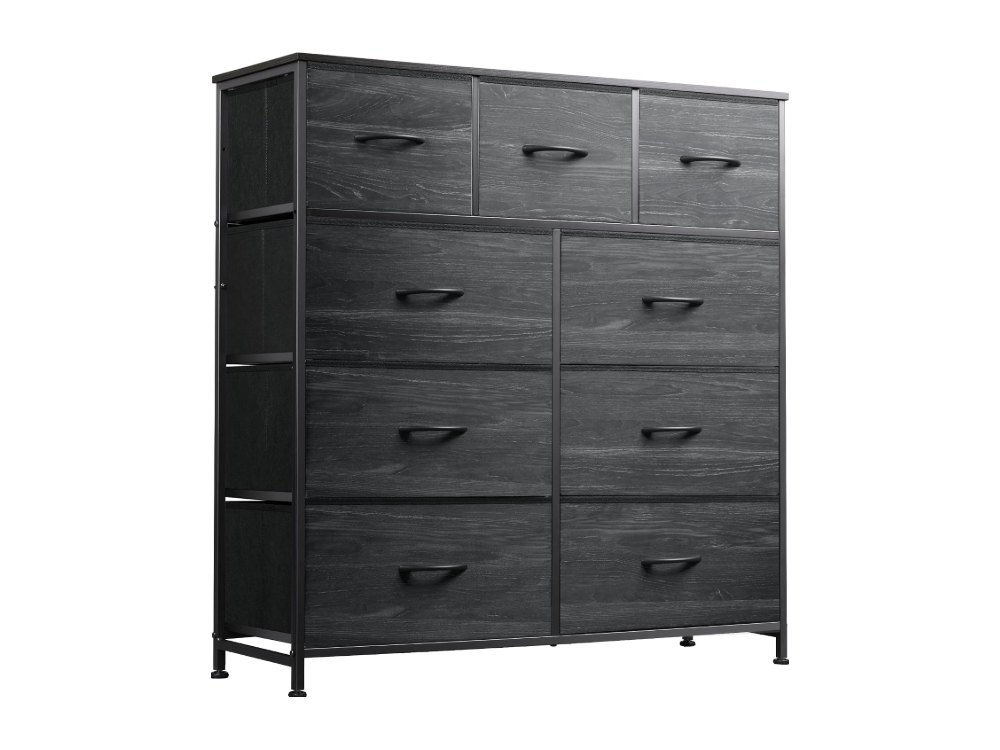 WLIVE 9-Drawer Dresser Fabric Storage Tower for Bedroom